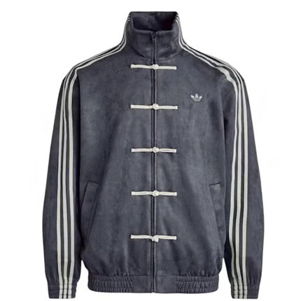 Adidas CTT Chinese Track Top 3.1 - Vista frontal cinza escuro