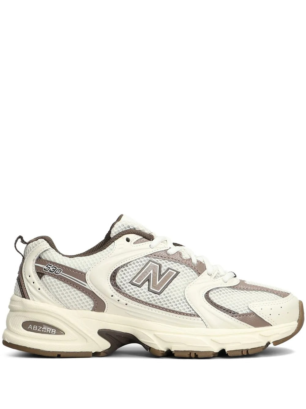 New Balance 530 White/Mushroom