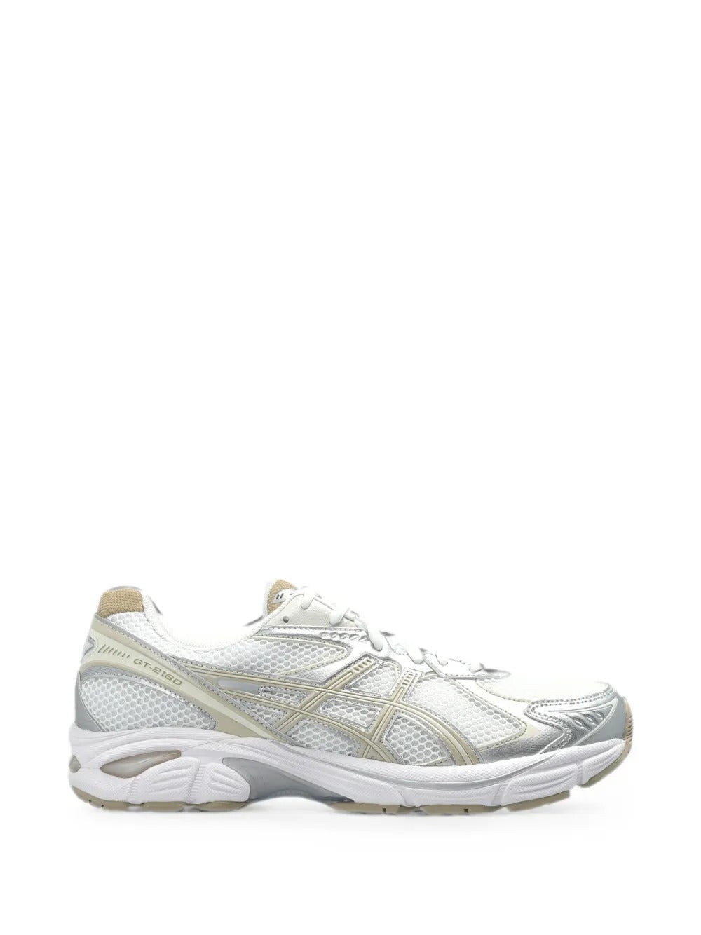 ASICS GT-2160 White Cream Silver – lateral direita