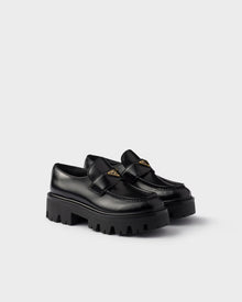 Prada Monolith Loafer Preto