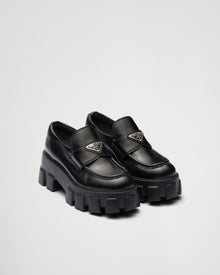 Prada Monolith Loafer Preto
