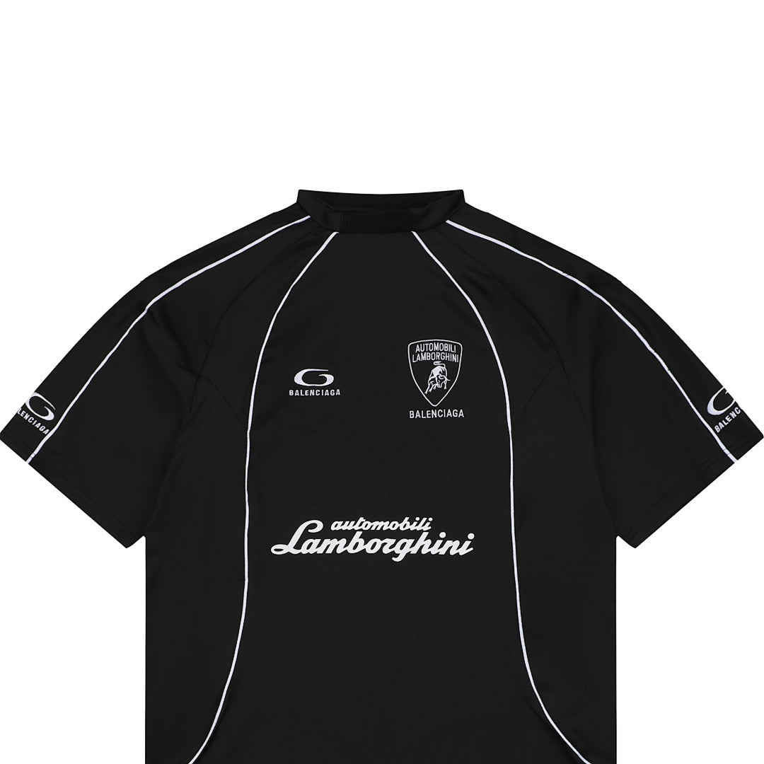 Balenciaga x Lamborghini Soccer T-Shirt - etiqueta composição Portugal