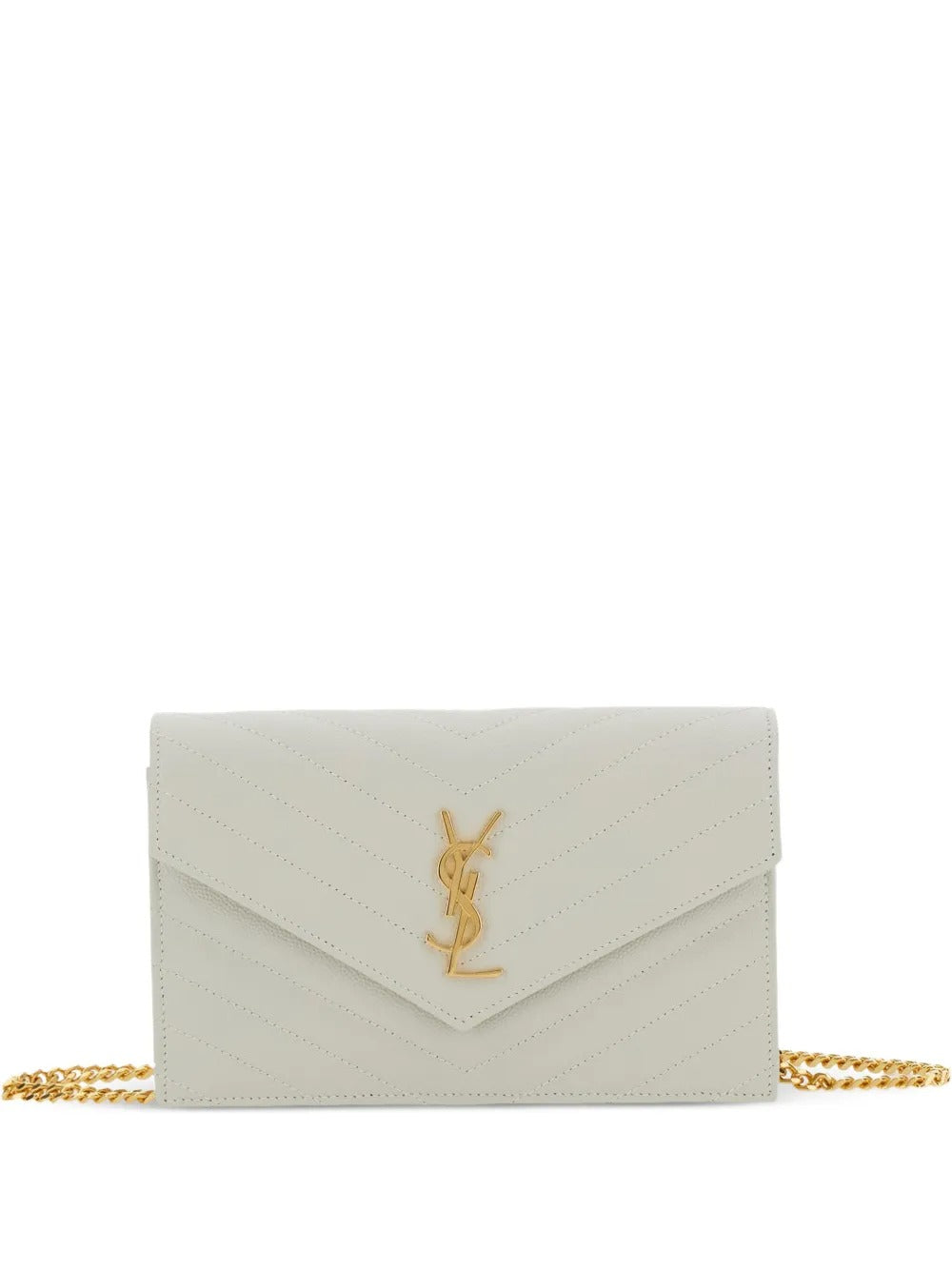 Saint Laurent Cassandre Envelope Chevron - vista traseira