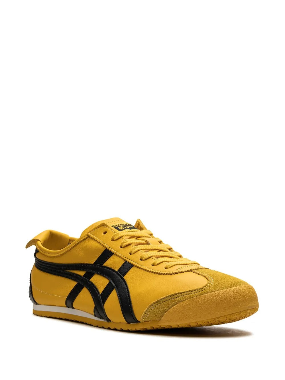 Onitsuka Tiger Mexico 66 Yellow Black – ângulo frontal