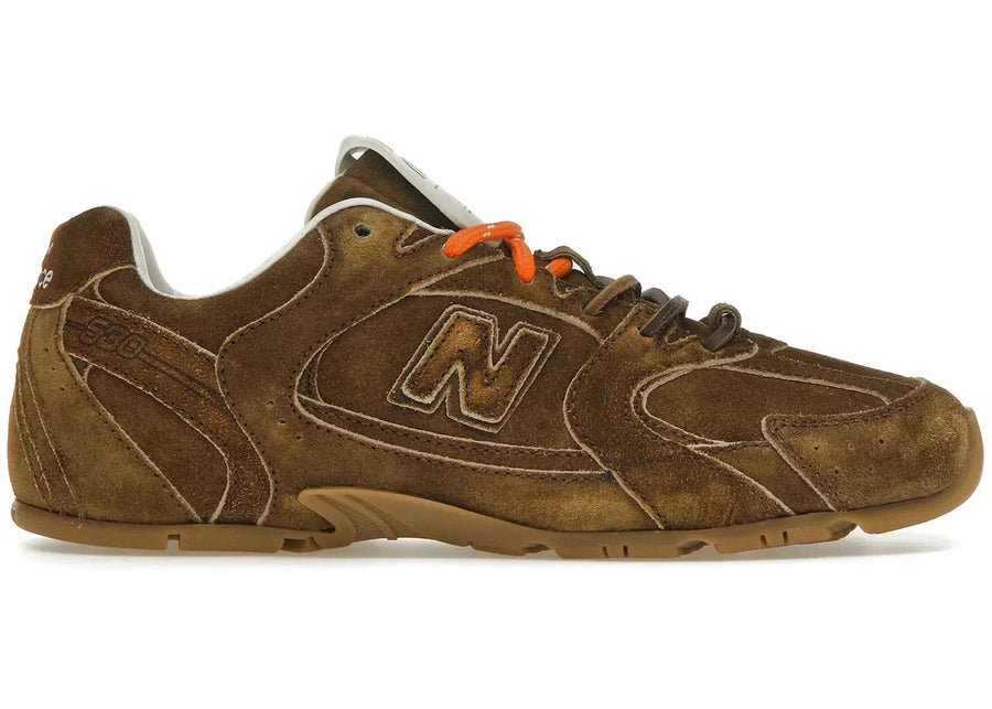 New Balance 530 SL x Miu Miu Cinnamon – par frontal