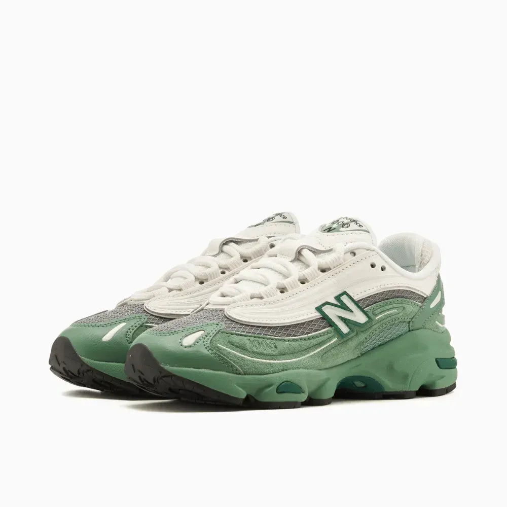 New Balance 1000 Sage Green White – lateral direita detalhe