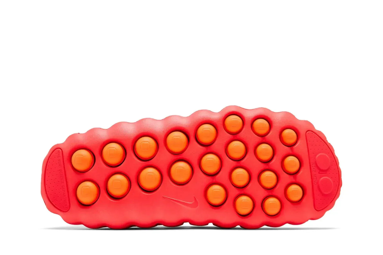 Nike Mind 001 Solar Red - Solado com pods laranja