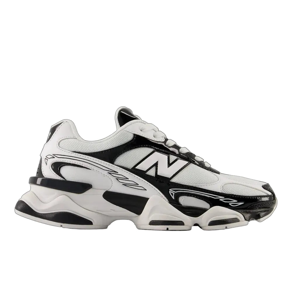 New Balance 9060R White Black – lateral direita