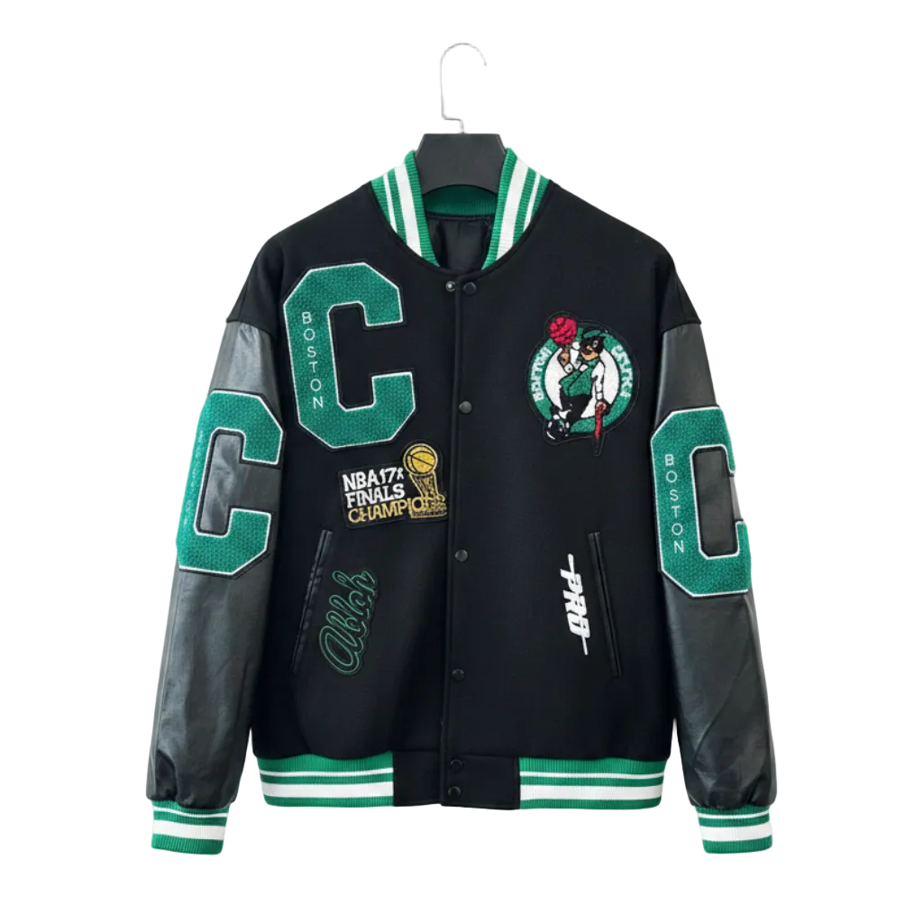Jaqueta Celtics fundo branco 10