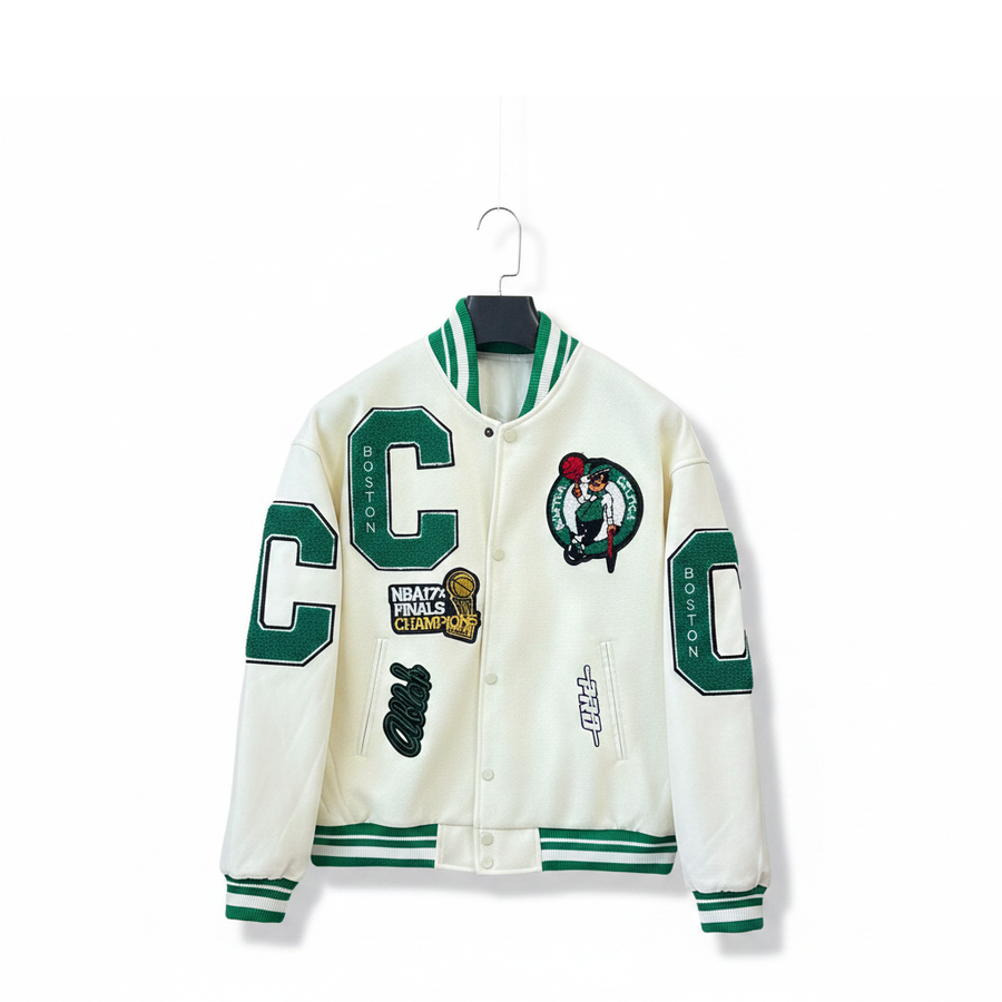 Jaqueta Celtics fundo branco 9