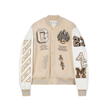 Jaqueta Varsity Off-White x AC Milan - frente