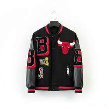 Jaqueta Preta Bulls - Fundo Branco