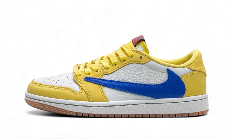Travis Scott x Air Jordan 1 Low OG Canary - foto 1