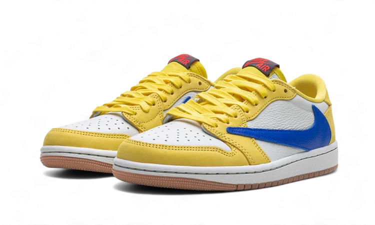 Travis Scott x Air Jordan 1 Low OG Canary - foto 2