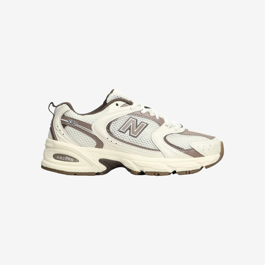New Balance 530 White/Mushroom — imagem de card KOA
