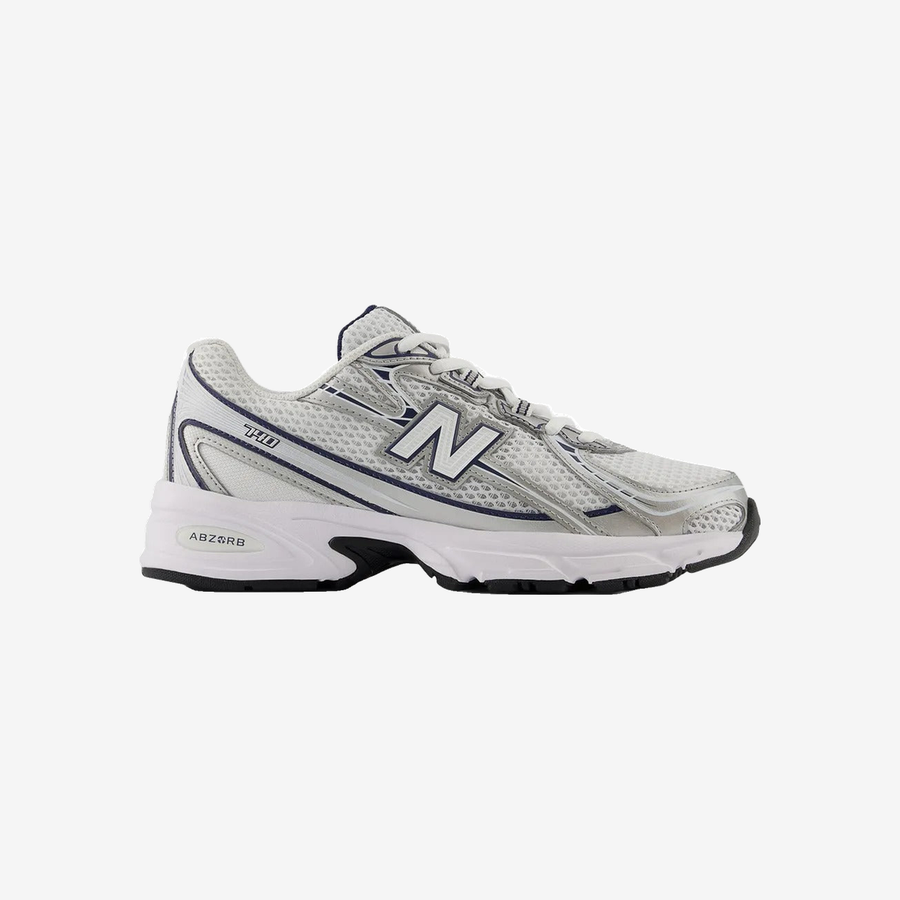 New Balance 740 – White/Silver/Navy — imagem de card KOA