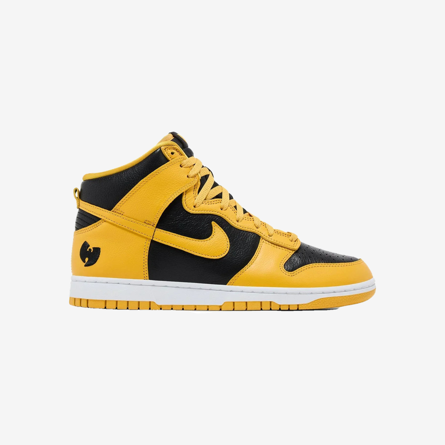 Nike Dunk High x Wu Tang Clan Black and Pollen Amarelo — imagem de card KOA