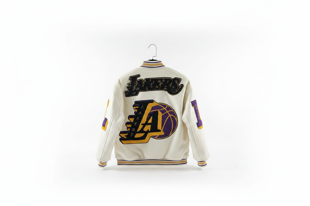 Lakers Varsity Branca - Costas