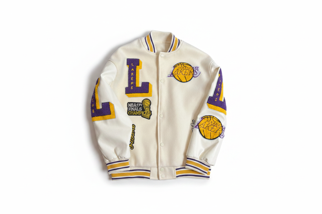 Lakers Varsity Branca - Frente Flat