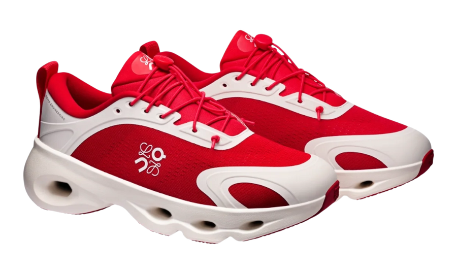 Loewe x On Running Cloudsolo Red/Eggshell - foto 2
