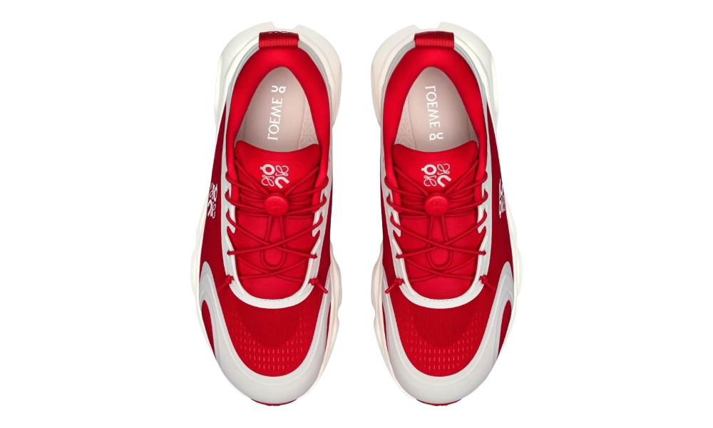 Loewe x On Running Cloudsolo Red/Eggshell - foto 3