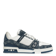 Louis Vuitton LV Trainer Monogram Denim White Blue