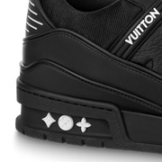 Louis Vuitton Trainer Black Embossed Monogram