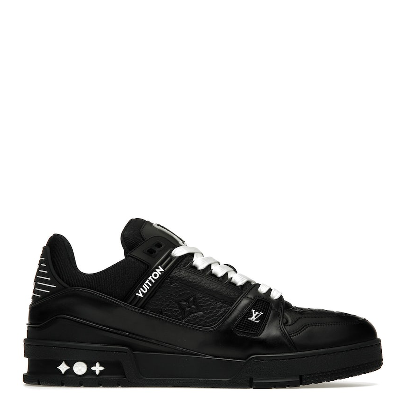 Louis Vuitton Trainer Black Embossed Monogram