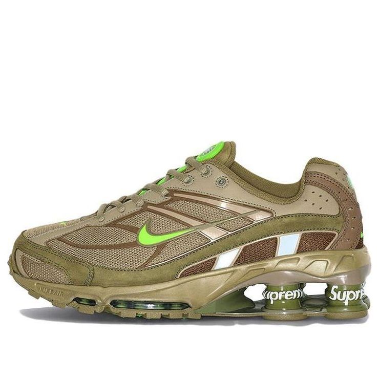 Supreme x Nike Shox Ride 2 Neutral Olive - vista principal