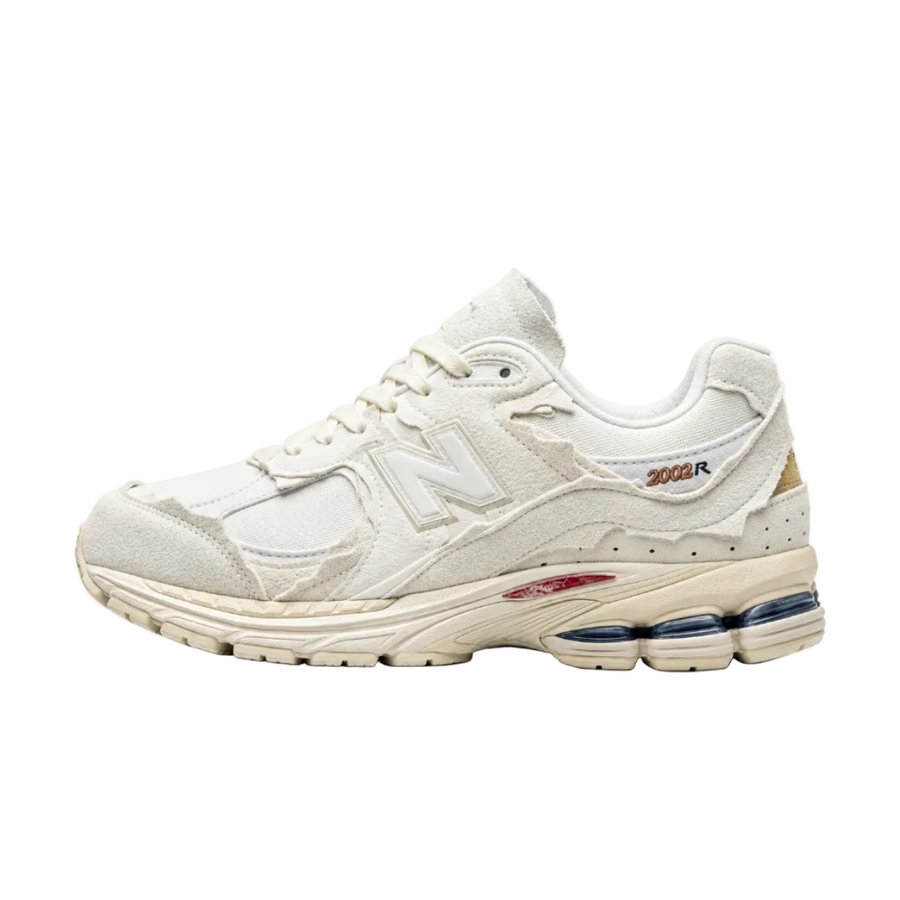 Tênis New Balance 2002R Protection Pack Sea Salt - lateral 1:1 fundo branco