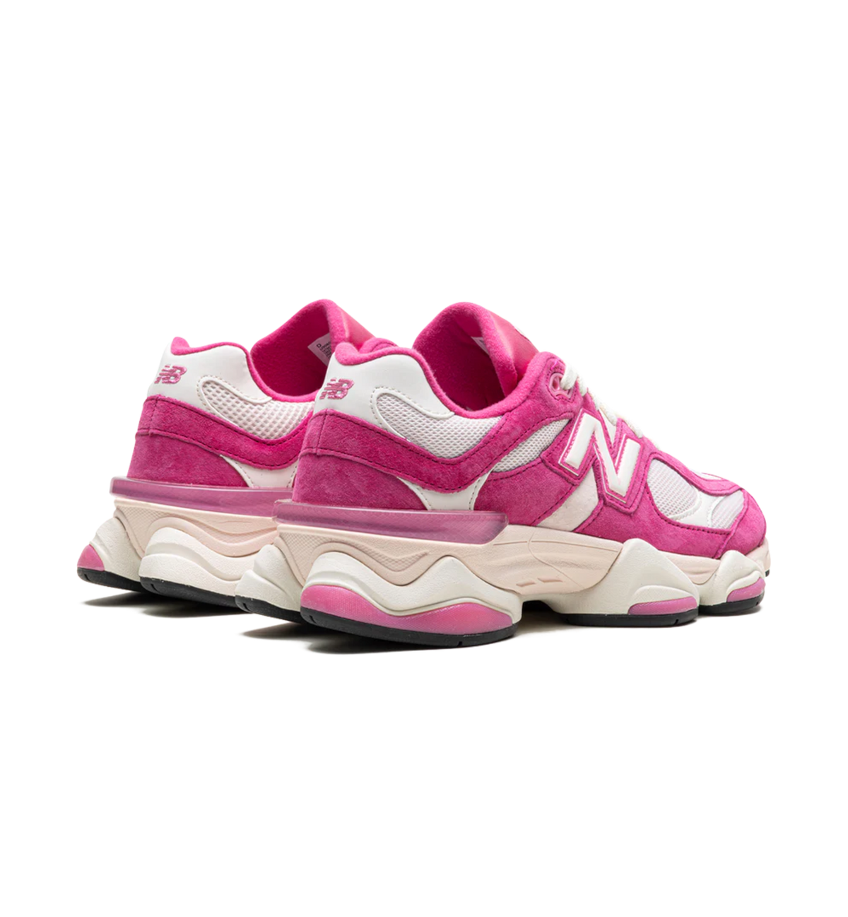 New Balance 9060 Pink - perspectiva traseira