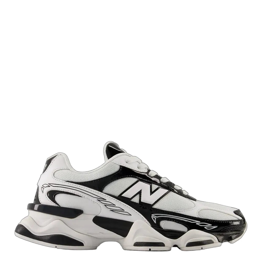 New Balance 9060R White Black – lateral direita