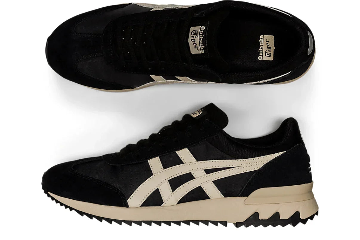 Tênis Onitsuka Tiger California 78 EX Black/Oatmeal Preto detalhe do material
