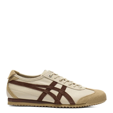 Tênis Onitsuka Tiger Mexico 66 SD Vin Putt Dark Brown Bege vista lateral
