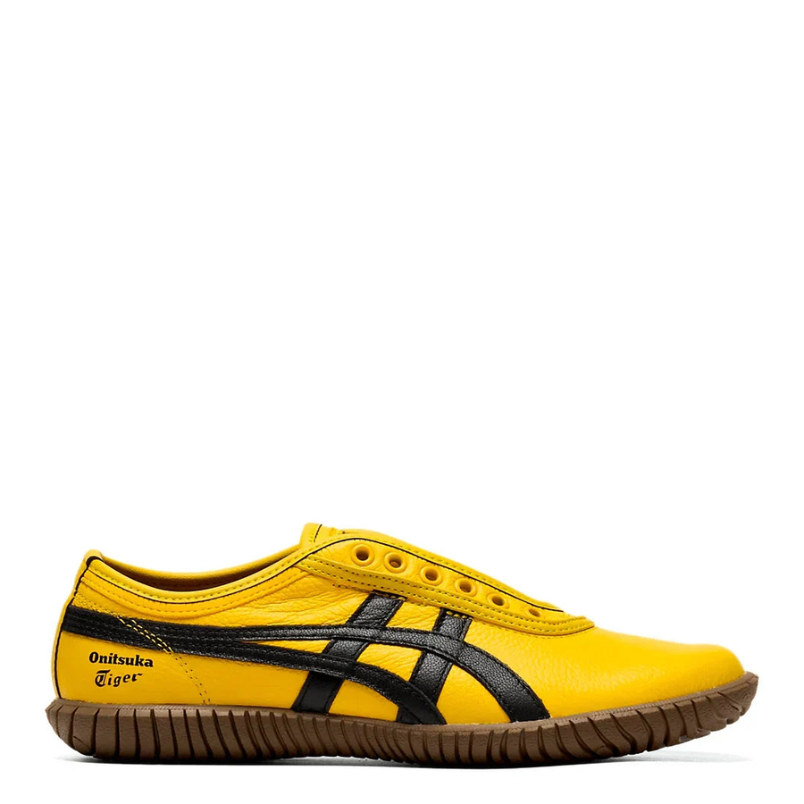 Onitsuka Tiger Tsunahiki Slip-On Sunflower Yellow Black Amarelo