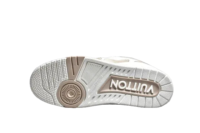 Tênis Louis Vuitton LV Skate Bege