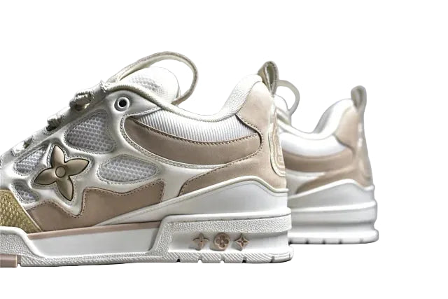 Tênis Louis Vuitton LV Skate Bege