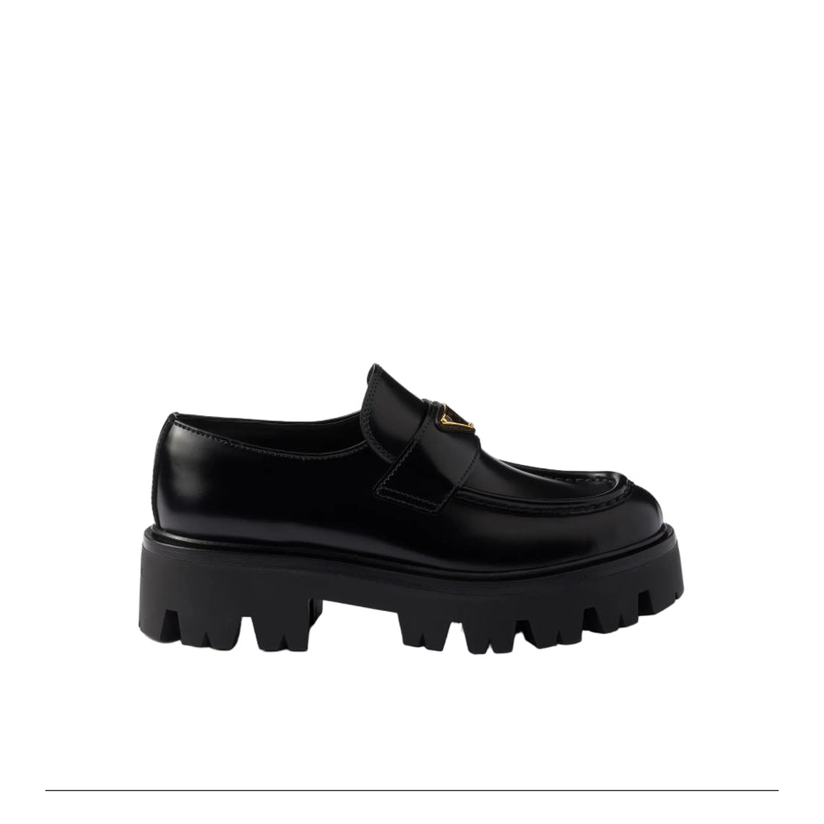 Prada Monolith Loafer Preto