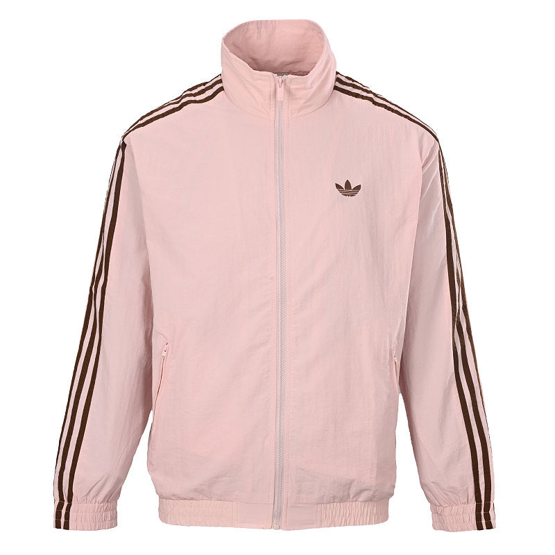 Jaqueta Adidas Colorblock 3-Stripes Salmão