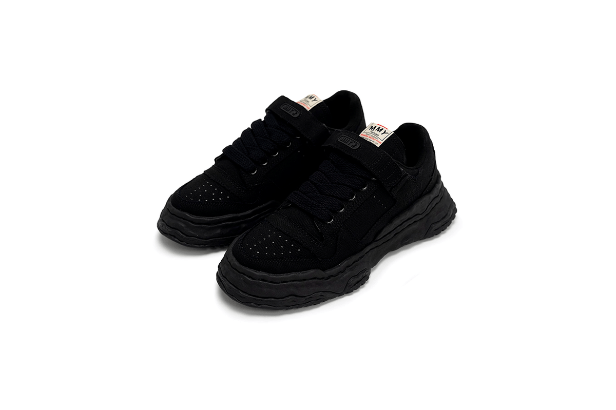 Maison Mihara Yasuhiro Keith OG Sole Canvas Preto