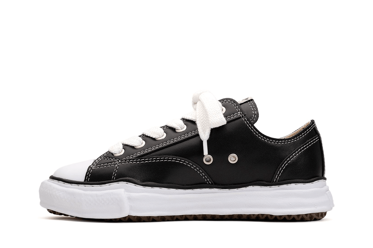 Maison Mihara Yasuhiro Peterson OG Sole Leather Preto/Branco