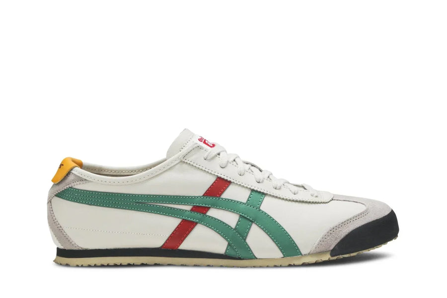 Tênis Onitsuka Tiger Mexico 66 Brich Green Branco vista superior