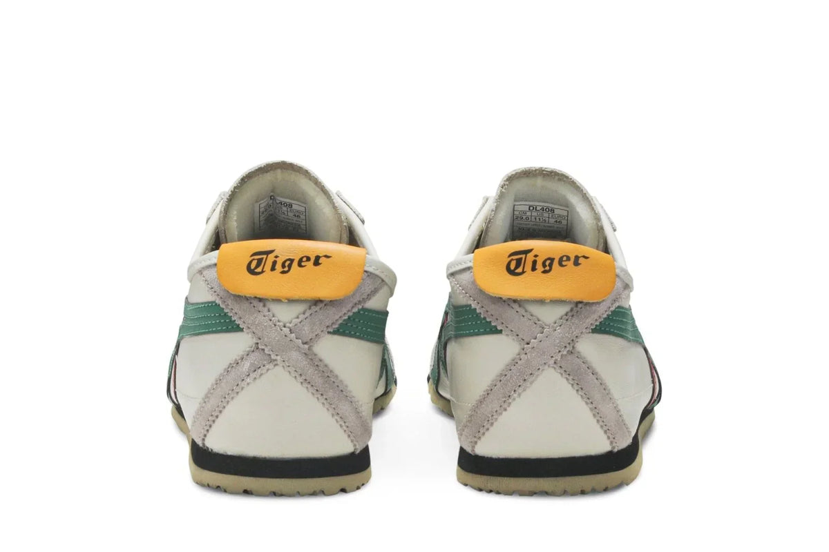 Tênis Onitsuka Tiger Mexico 66 Brich Green Branco detalhe lateral