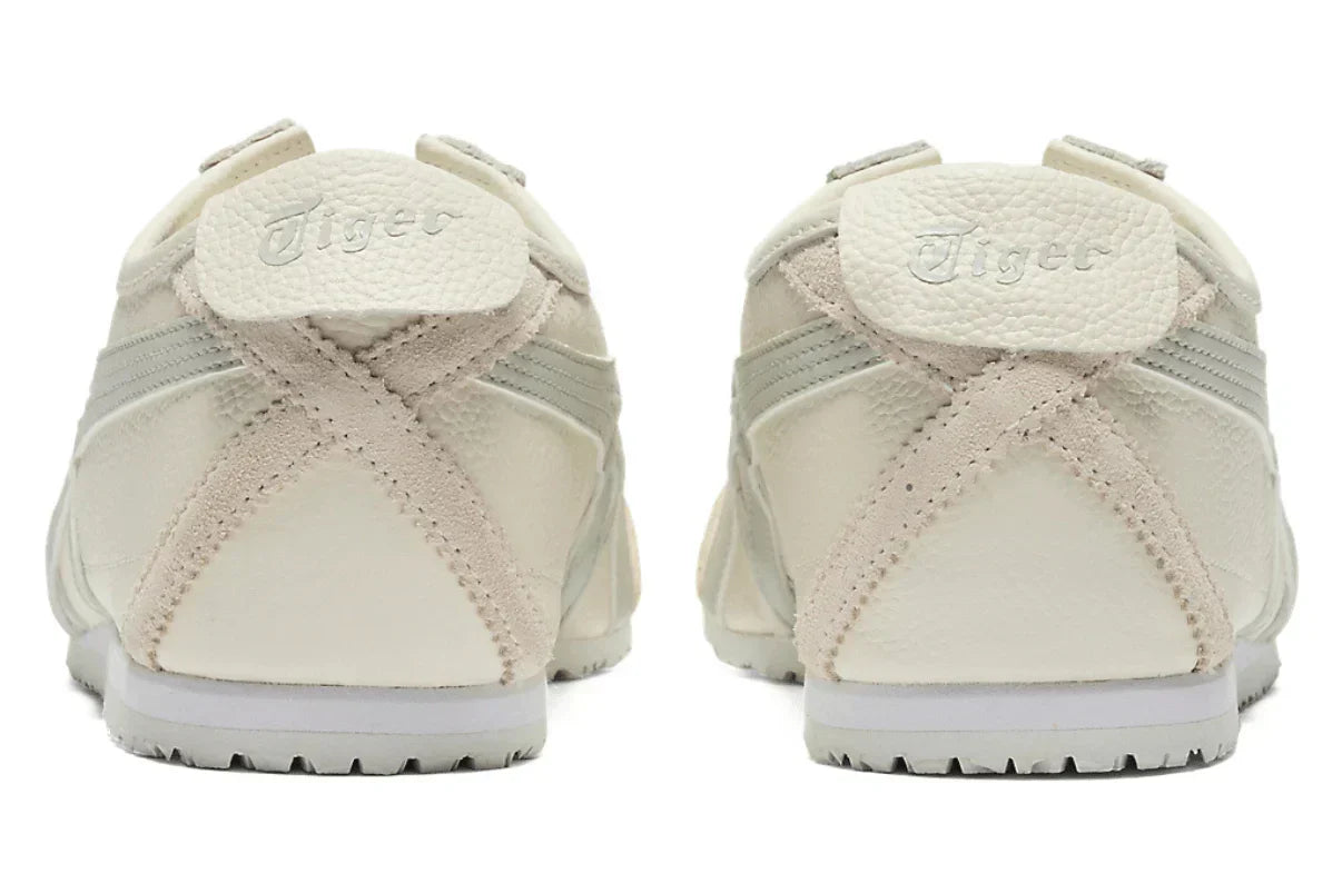 Tênis Onitsuka Tiger Mexico 66 Cream Light Sage Bege vista traseira