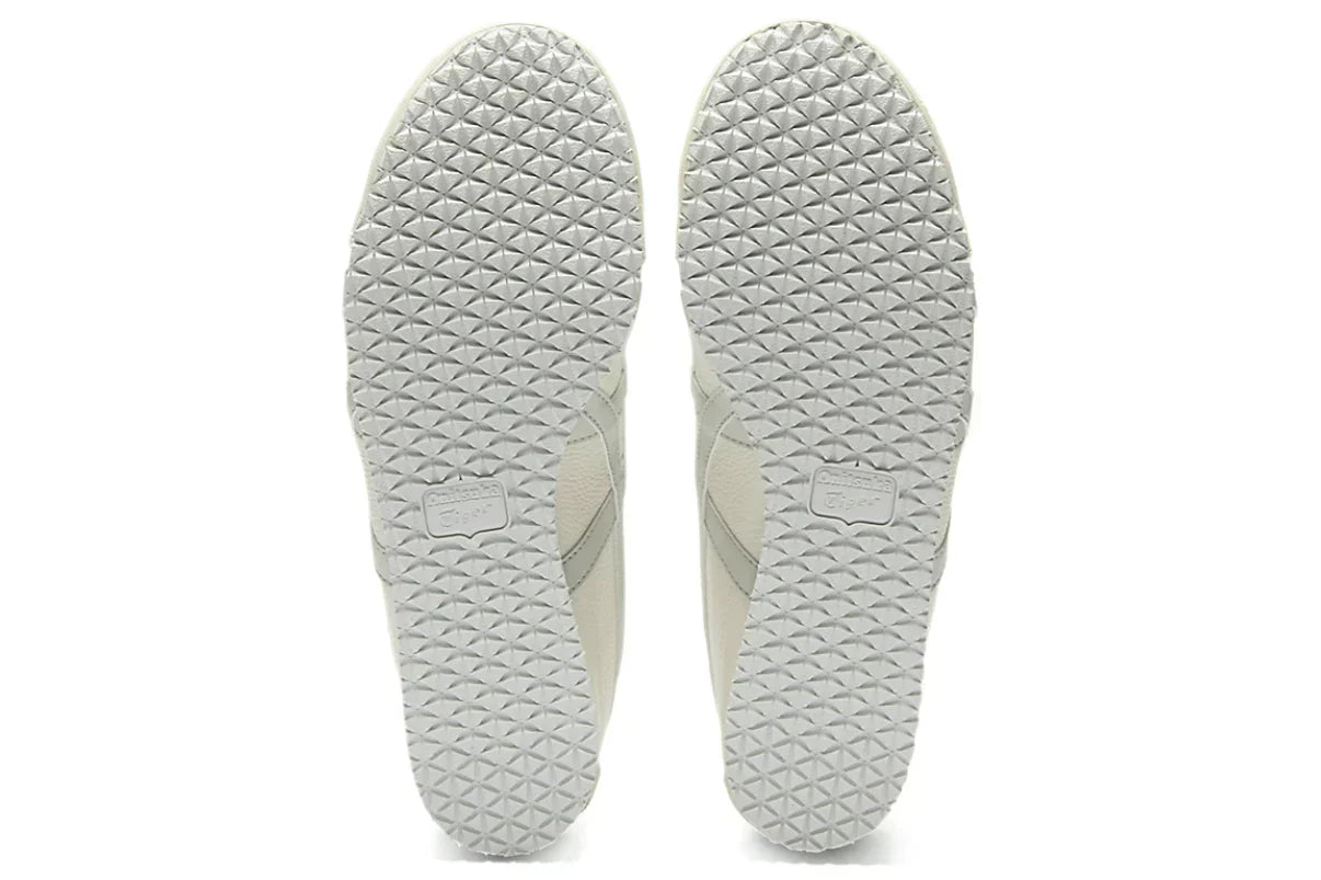 Tênis Onitsuka Tiger Mexico 66 Cream Light Sage Bege detalhe interno