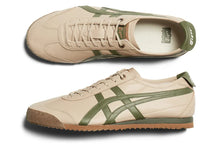 Tênis Onitsuka Tiger Mexico 66 SD Beige Green Bege detalhe do solado