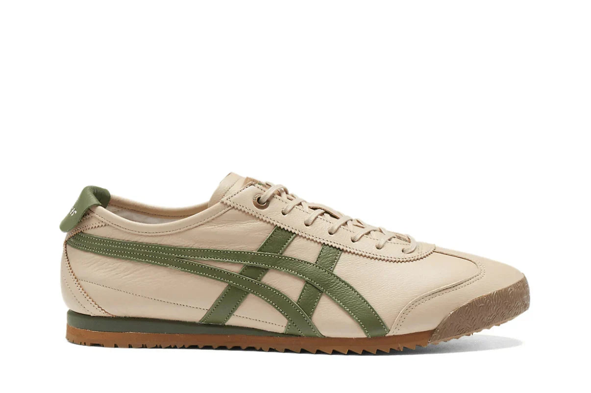 Tênis Onitsuka Tiger Mexico 66 SD Beige Green Bege vista superior