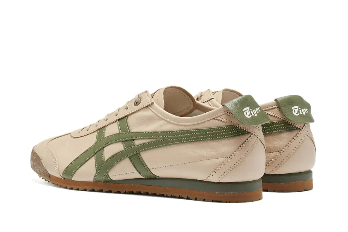 Tênis Onitsuka Tiger Mexico 66 SD Beige Green Bege vista traseira
