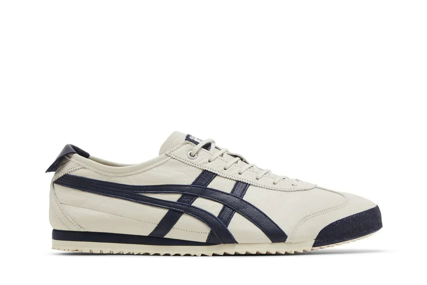Tênis Onitsuka Tiger Mexico 66 SD Birch Peacoat Bege vista superior