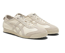 Tênis Onitsuka Tiger Mexico 66 SD Cream Birch Bege detalhe do material